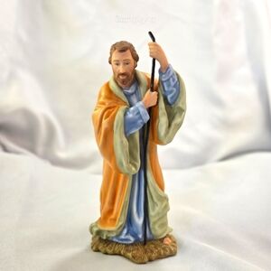 Franklin Mint The Nativity Joseph Figurine Porcelain No Box 8 Inch 1989